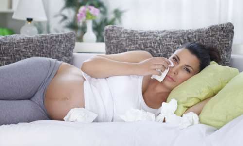 Простудное заболевание как причина конъюктивита у беременной женщины